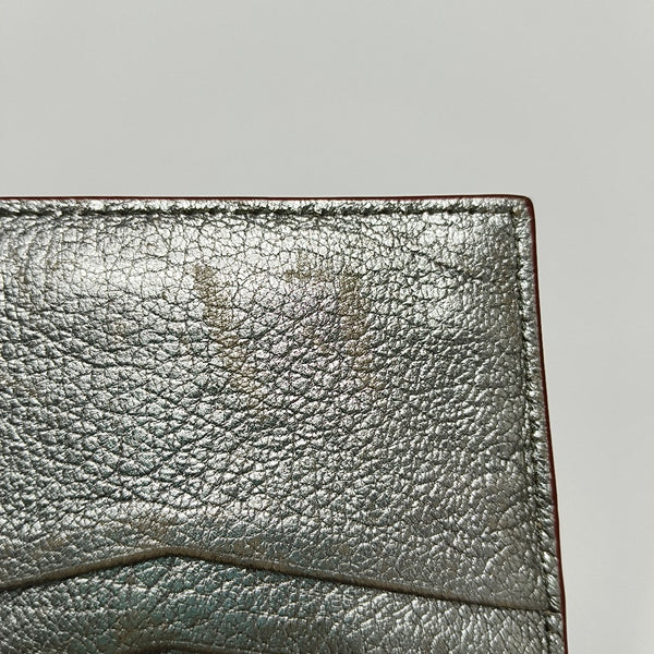 Love Lambskin Gray Card Holder