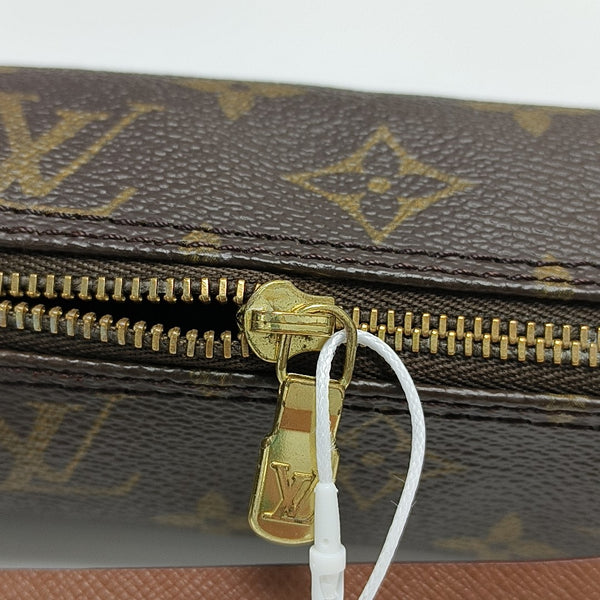 PAPILLON Mini Monogram Coated Canvas Brown
