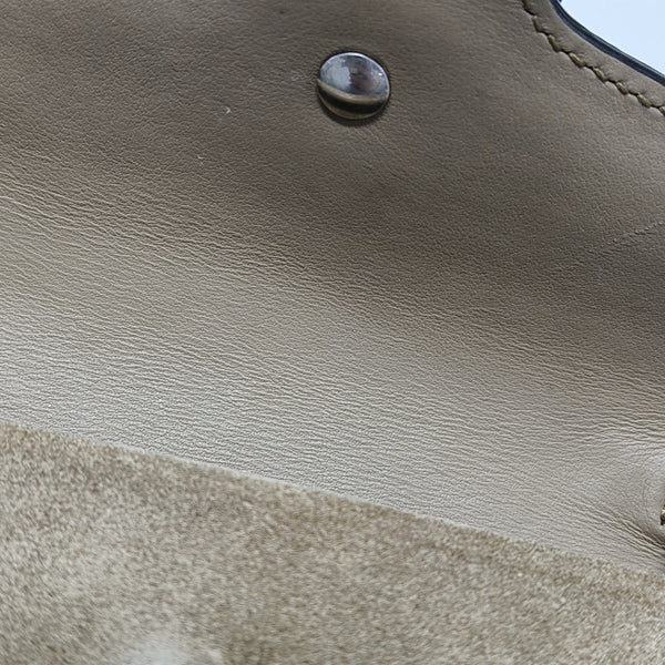Dionysus Super Mini Monogram Coated Canvas Beige