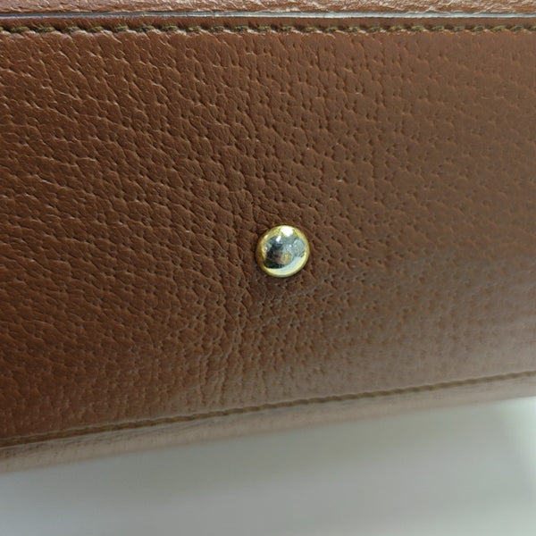 Diana Small Calfskin Brown
