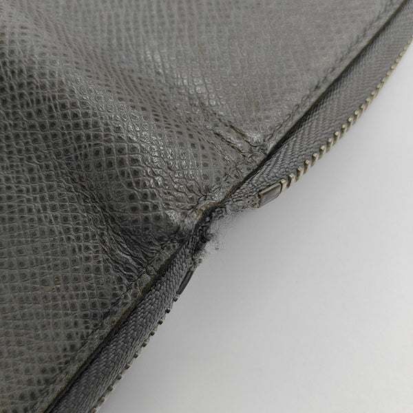 ZIPPY Calfskin Gray Wallet