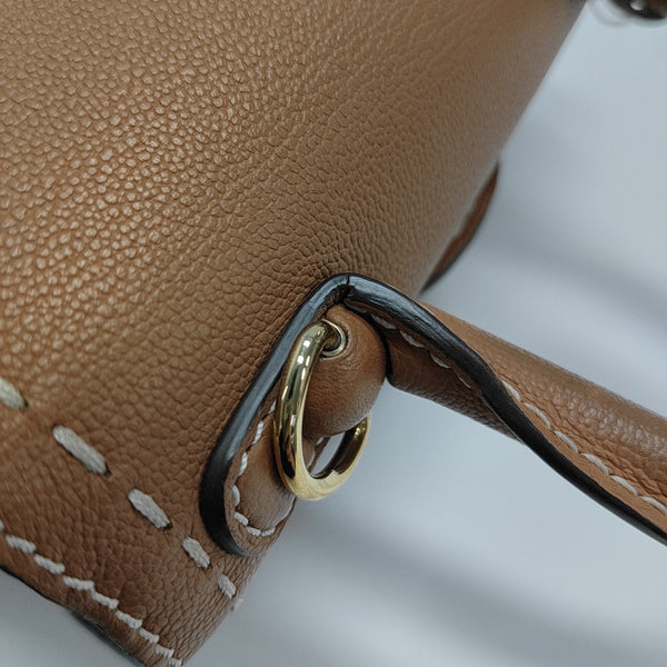 Brillant Mini Calfskin Brown