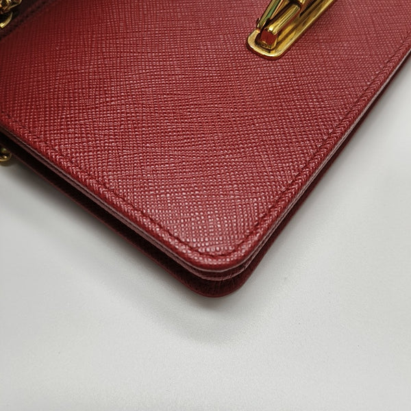 Saffiano Calfskin Red