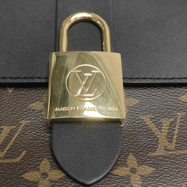 LOCKY BB Monogram Coated Canvas Brown