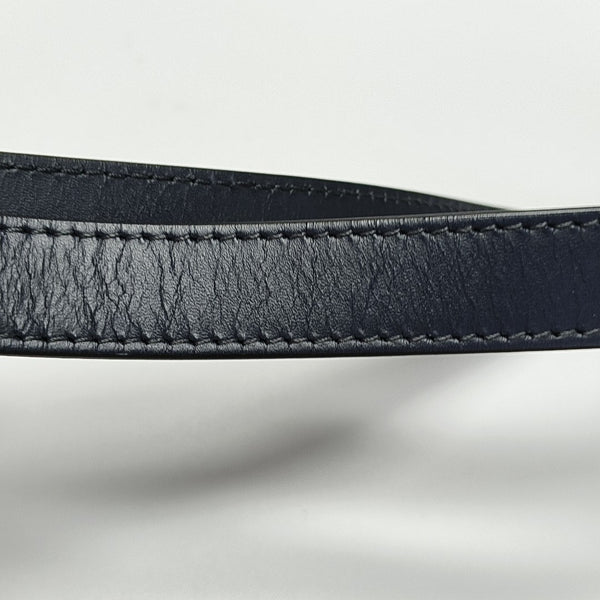 Bobby Medium Oblique Canvas Blue