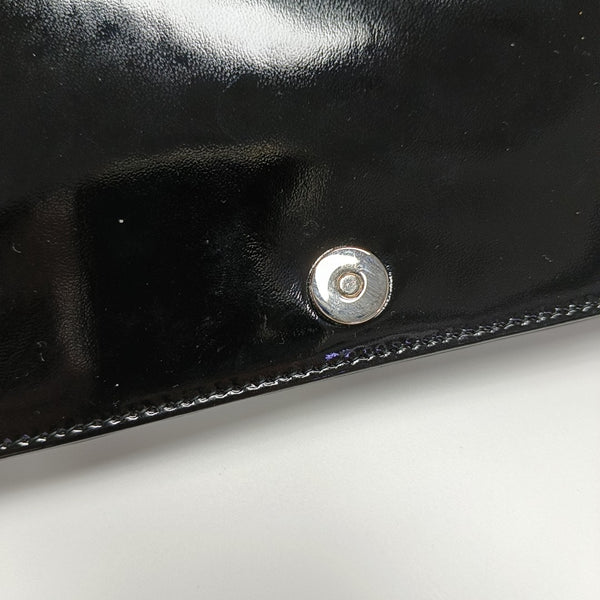Lady Dior Medium Cannage Patent Leather Black