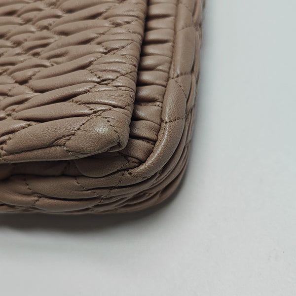 Crystal Quilted Lambskin Pink
