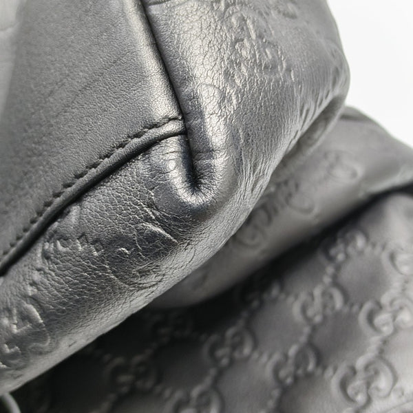 GG Imprime Monogram Calfskin Black