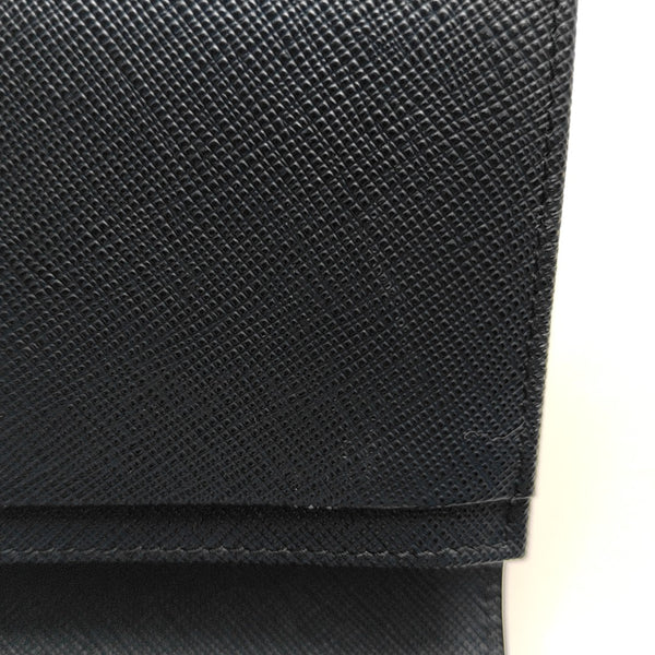 Saffiano Calfskin Wallet Blue