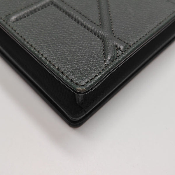 Diorama Small Cannage Calfskin Green