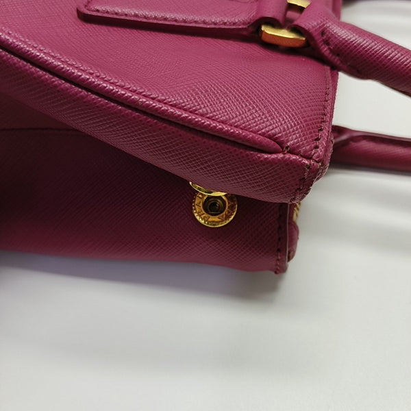 Galleria Small Calfskin Red