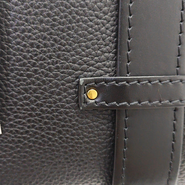 Aby Small Calfskin Black