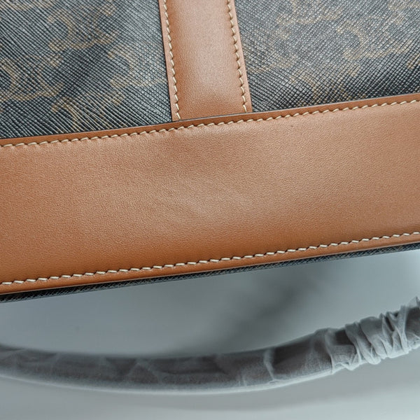 TRIOMPHE CANVAS Medium Coated Canvas Brown