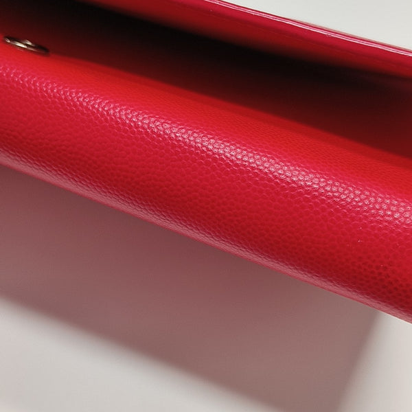 Calfskin Shoulder Bag Red