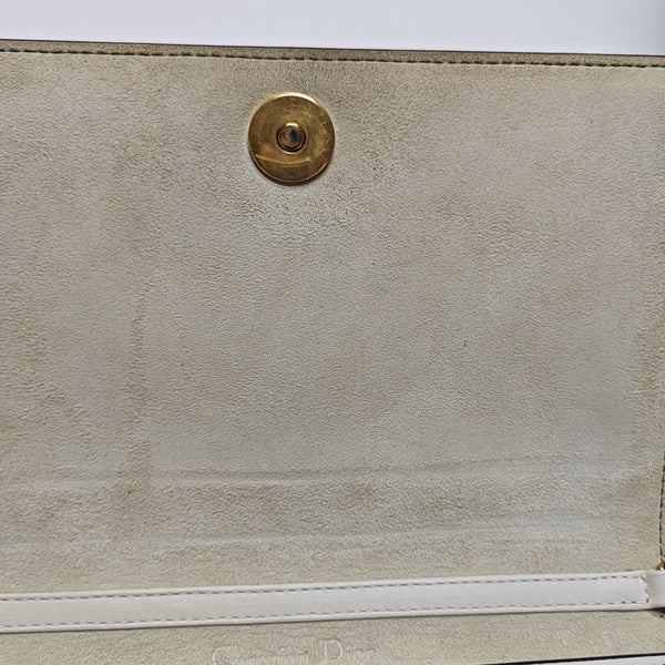 Calfskin Shoulder Bag White
