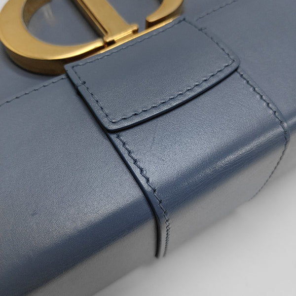 30 Montaigne Mini Calfskin Blue