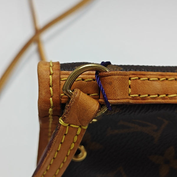 NÉONOÉ Nano Monogram Coated Canvas Brown