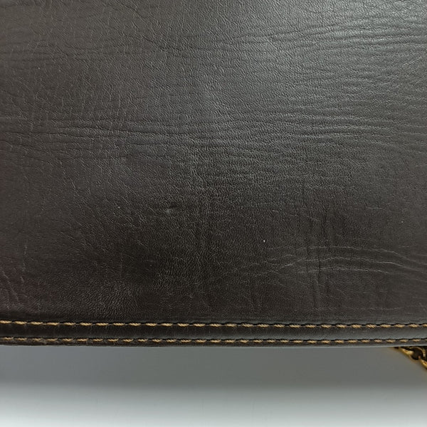 Calfskin Tote Bag Brown