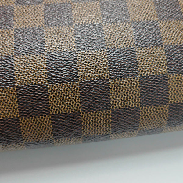 TRIBECA Damier Ebene Coated Canvas Brown