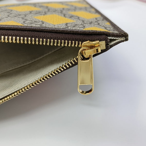 Courrier Monogram Coated Canvas Beige