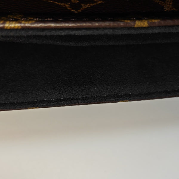 LOCKY BB Monogram Coated Canvas Brown
