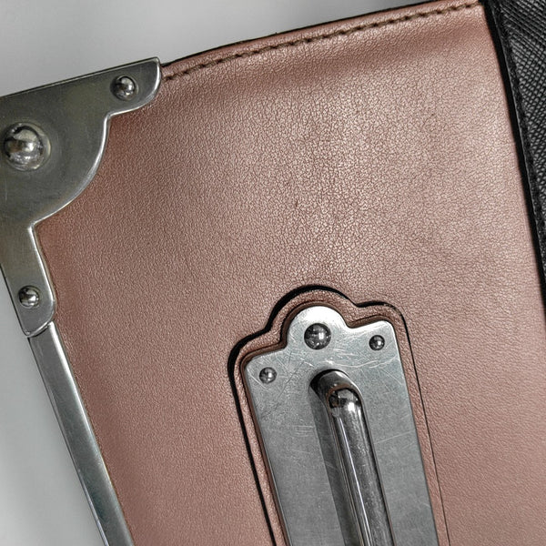 Cahier Saffiano Calfskin Pink