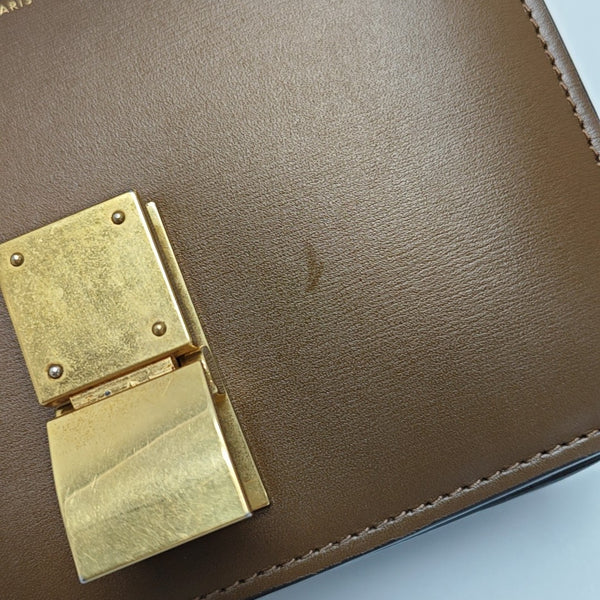 CLASSIC BOX Mini Calfskin Brown