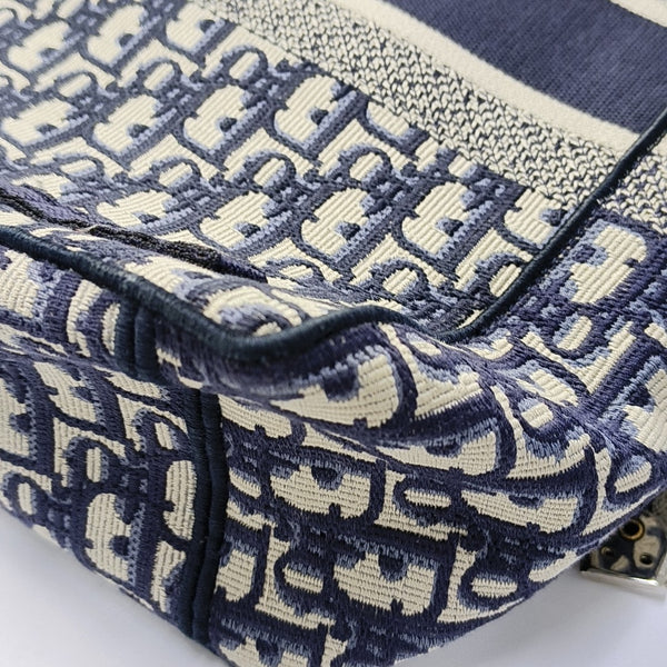 Diorcamp Large Oblique Canvas Blue