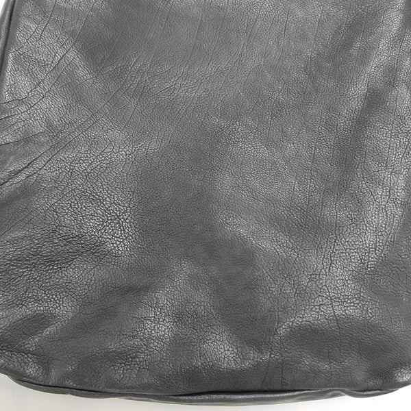 Quilted Calfskin Shoulder Bag Black