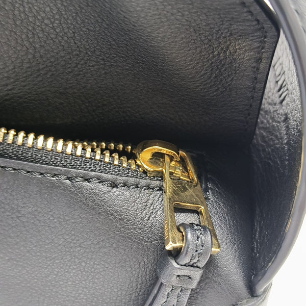 Puzzle Hobo Medium Calfskin Black