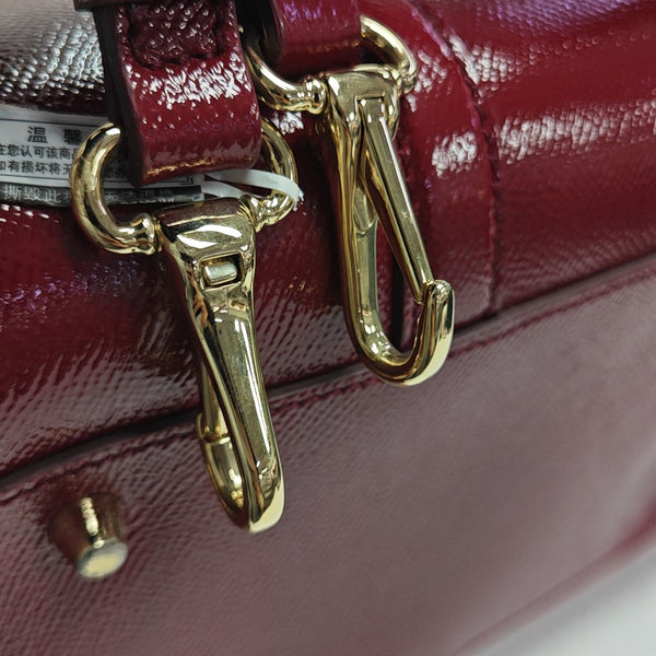 Dinton Calfskin Red