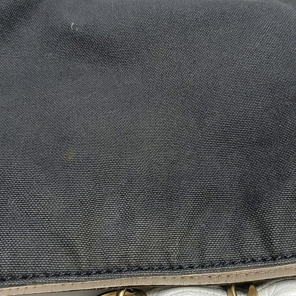 Quilted Canvas Black