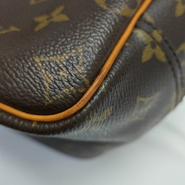DEAUVILLE Monogram Coated Canvas Brown