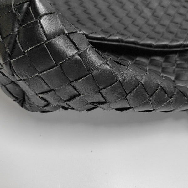 Lambskin Shoulder Bag Black