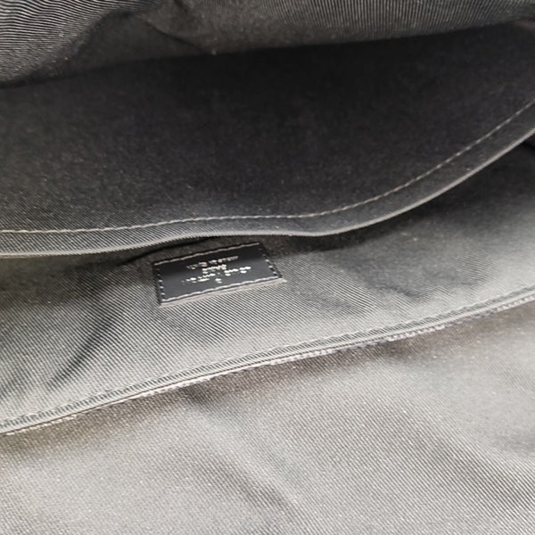 DISTRICT MM Damier Graphite Coated Canvas Gray