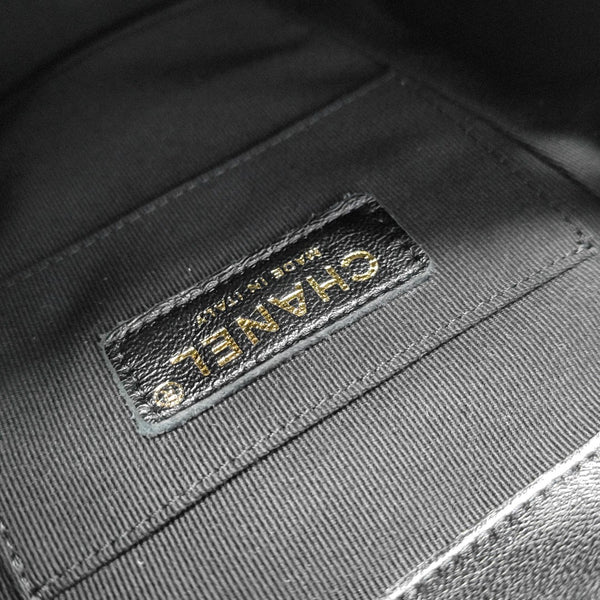 DUMA Quilted Lambskin Black
