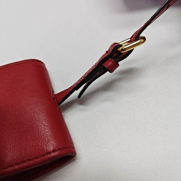 Monochrome Calfskin Red