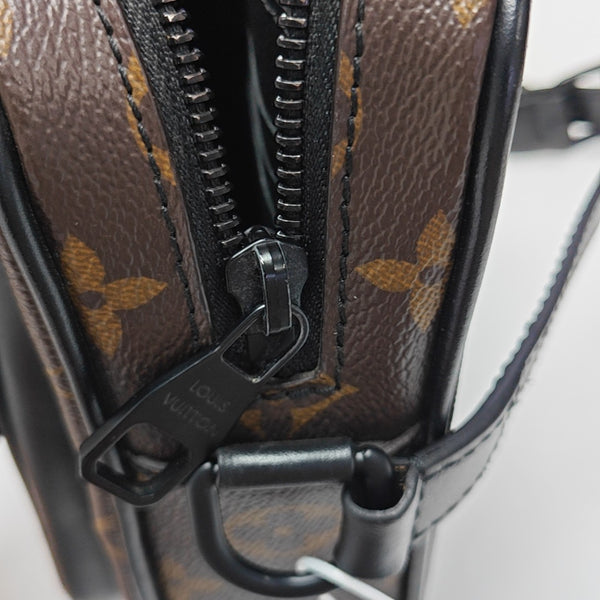 CHRISTOPHER Monogram Coated Canvas Brown