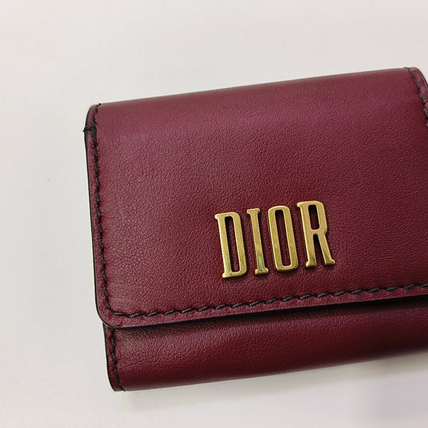 Calfskin Wallet Red
