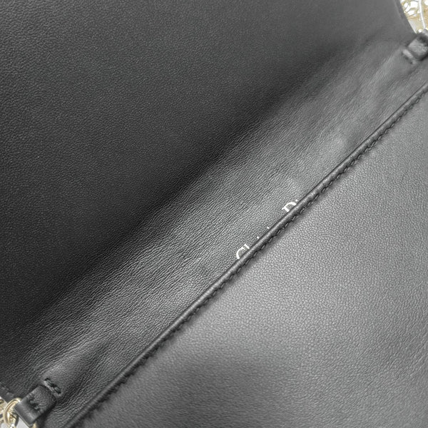 Lady Dior Small Cannage Lambskin Black
