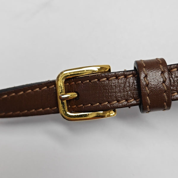 Horsebit 1955 Mini Coated Canvas Beige