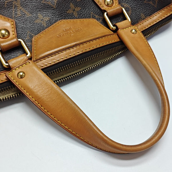 RETIRO NM Monogram Coated Canvas Brown