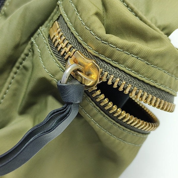 The Rucksack Large Nylon Green