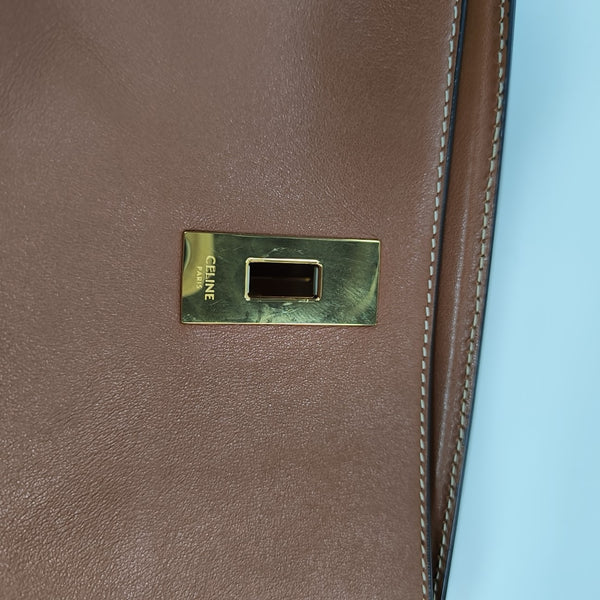 BUCKET 16 Calfskin Brown