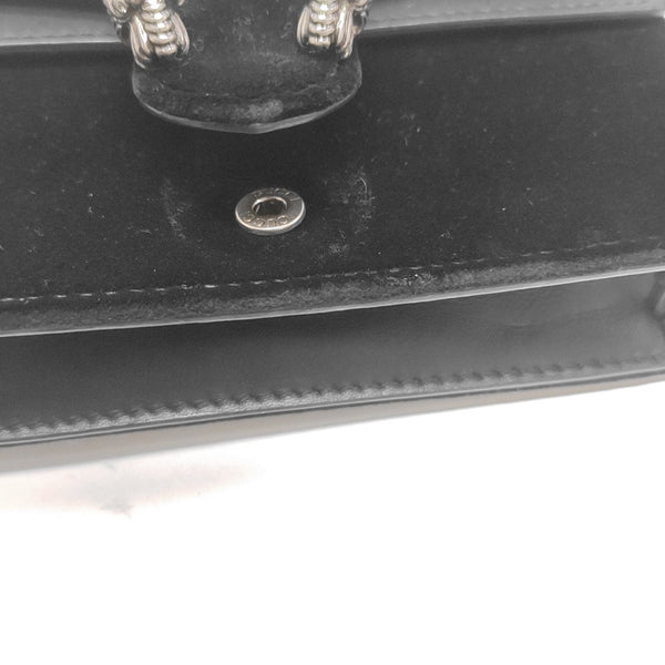 Dionysus Super Mini Suede Black