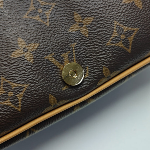 DIANE Monogram Coated Canvas Brown