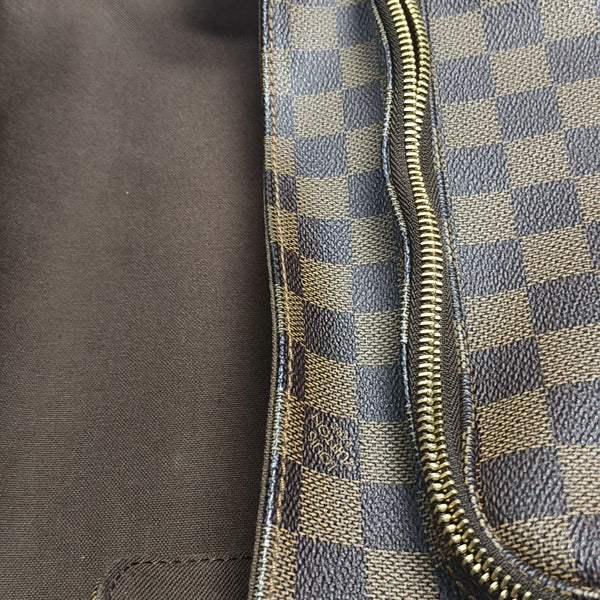 MELVILLE Damier Ebene Coated Canvas Brown