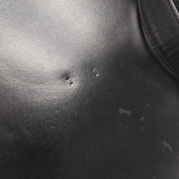 Leather Shoulder Bag Black