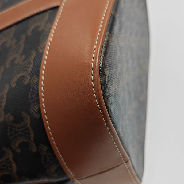 TRIOMPHE CANVAS Medium Coated Canvas Black
