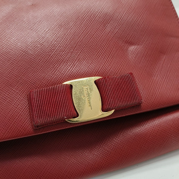 Ginny Calfskin Red